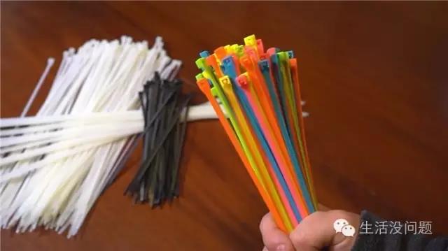 Verschillende ingenieuze manieren van nylon kabelbinders
